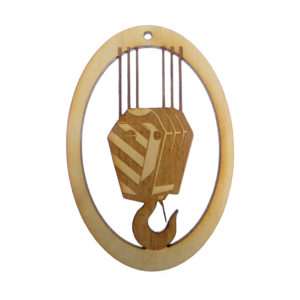Crane Hook Ornament | Personalized