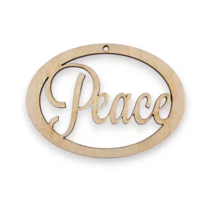 Peace Ornament | Personalized