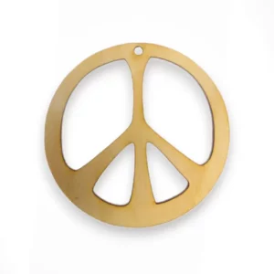 Peace Sign Ornament | Personalized