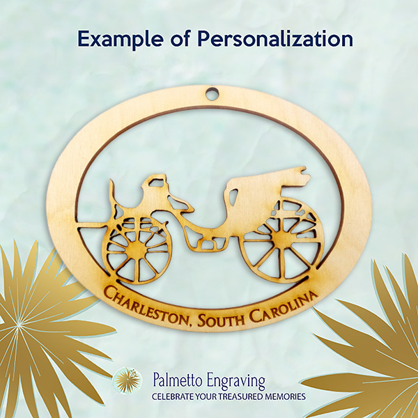 Personalized Carriage Ornament