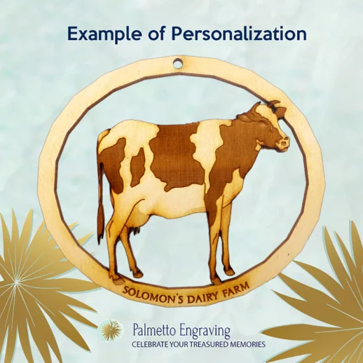 Cow Ornament | Farm Animal Ornament