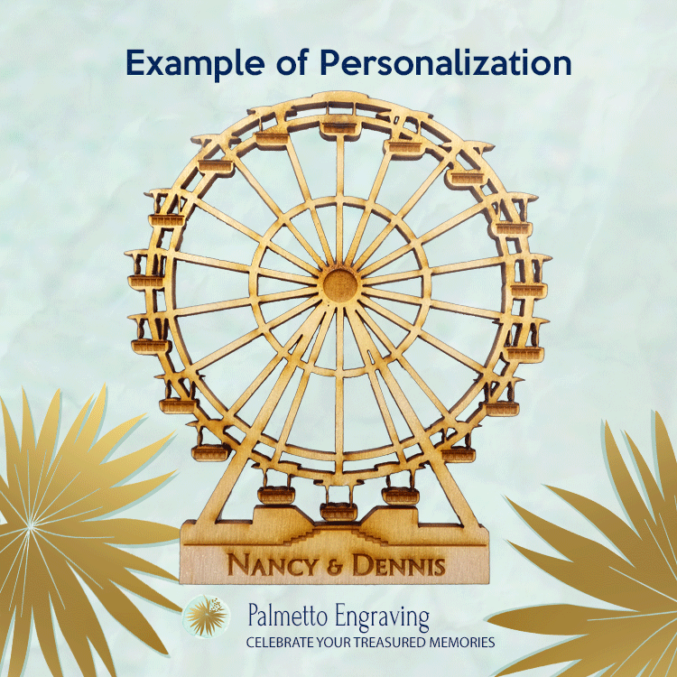 Personalized Ferris Wheel Ornament