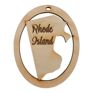 Rhode Island Ornaments Personalized
