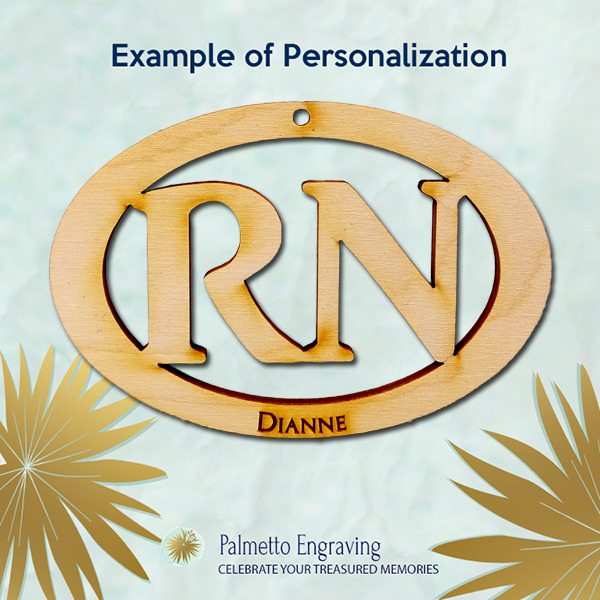 RN Ornaments | Personalized