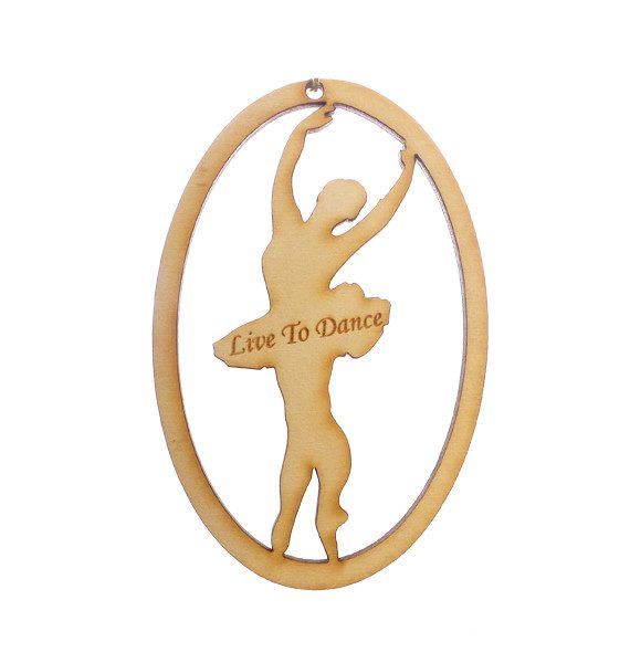 Personalized Ballet Dancer Ornament