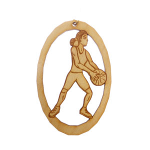 Personalized Basketball Player Ornament