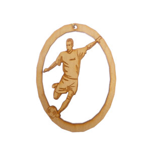 Personalized Soccer Ornament for Men