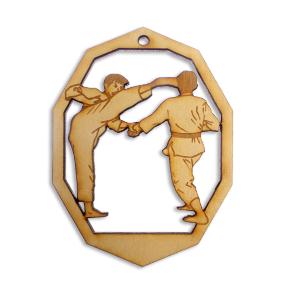 Personalized Taekwondo Ornament