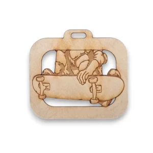 Skateboarder Ornament | Personalized