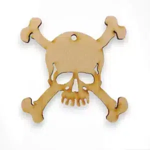 Skull and Cross Bones Ornament | Personalized