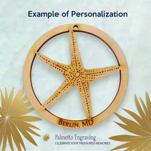 Starfish Ornament | Personalized