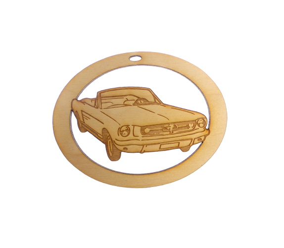 Personalized Convertible Mustang Ornament