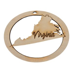 Virginia Ornaments Personalized