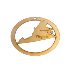 Personalized Virginia Ornament