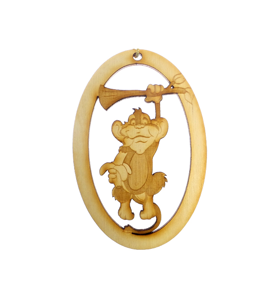 Personalized Monkey Ornament