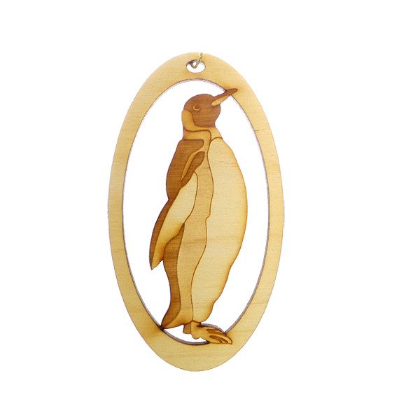 Personalized Penguin Ornament