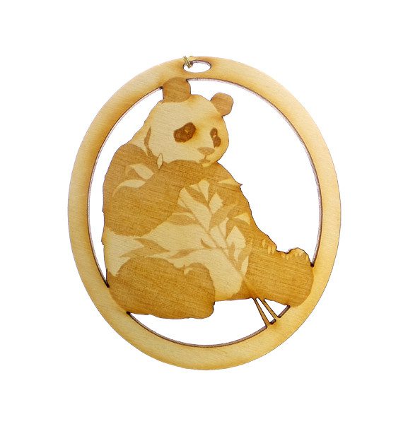 Personalized Panda Ornament