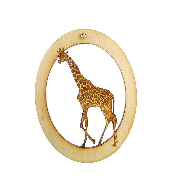 Personalized Giraffe Ornament