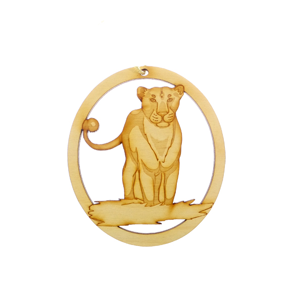 Personalized Lioness Ornament