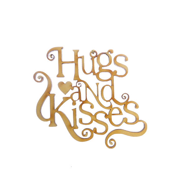 Hugs and Kisses Ornament