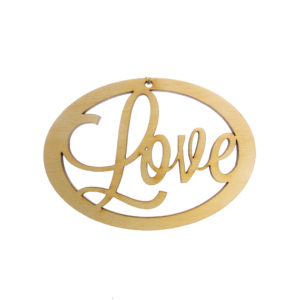 Personalized Love Ornament