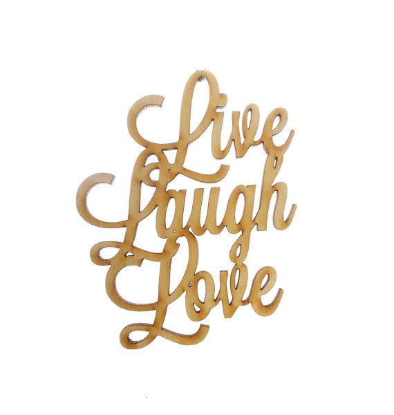 Live Laugh Love Ornament