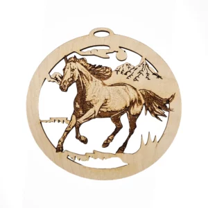 Wild Horse Ornament | Personalized