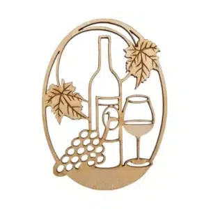 Wine Bottle Ornament | Personalized