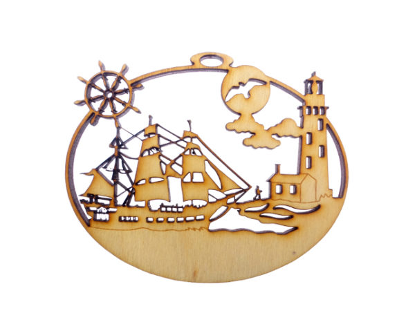 Personalized Nautical Christmas Ornaments