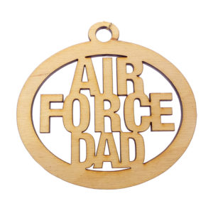 Personalized Air Force Dad Ornament