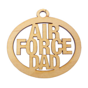 Personalized Air Force Dad Ornament