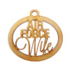 Personalized Air Force Wife Ornament