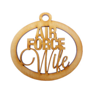Personalized Air Force Wife Ornament