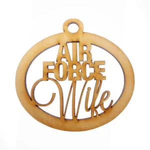 Air Force Wife Ornament | Personalized