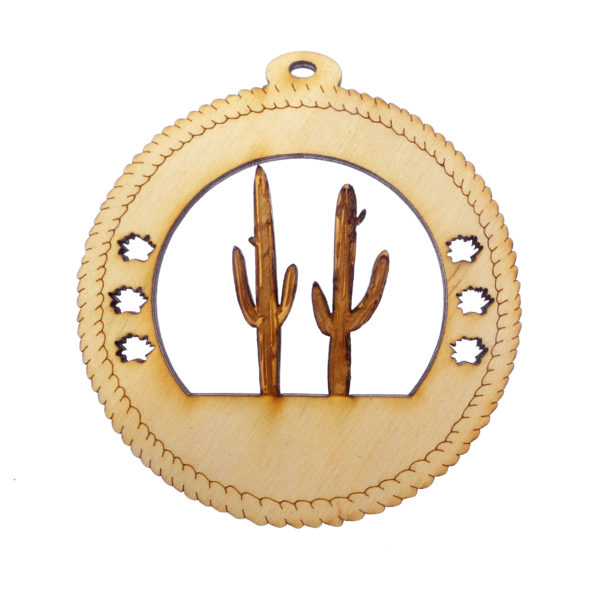 Personalized Cactus Ornament