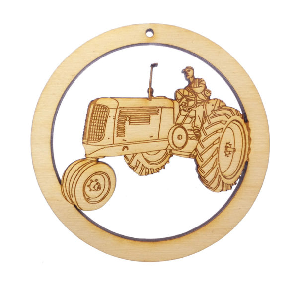 Personalized Farmer Ornament