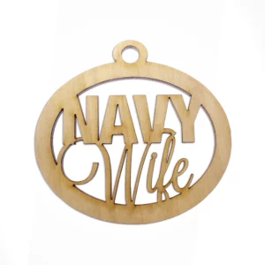 Navy Wife Ornament | Personalized