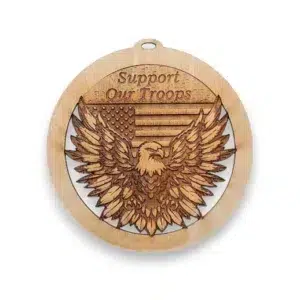 Support Our Troops Ornament | Personalized