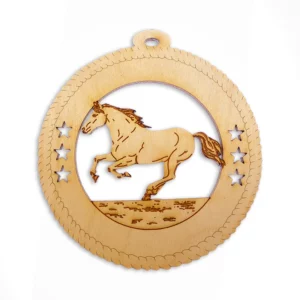 Rearing Horse Ornament | Personalized