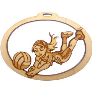Volleyball Ornament | Personalized | Girls