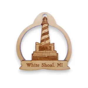 White Shoal Light Station Ornament