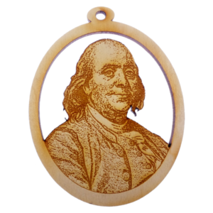 Ben Franklin Ornament | Personalized