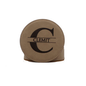 Faux Leather Coasters | Set of 6 | Personalized