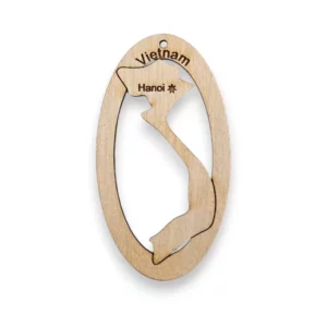 Vietnam Christmas Ornament | Personalized