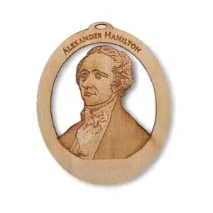 Alexander Hamilton Ornament | Personalized