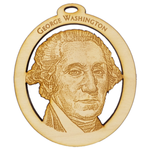 Personalized George Washington Ornament
