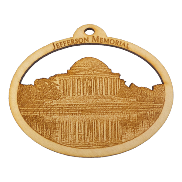 Jefferson Memorial Ornament | Personalized