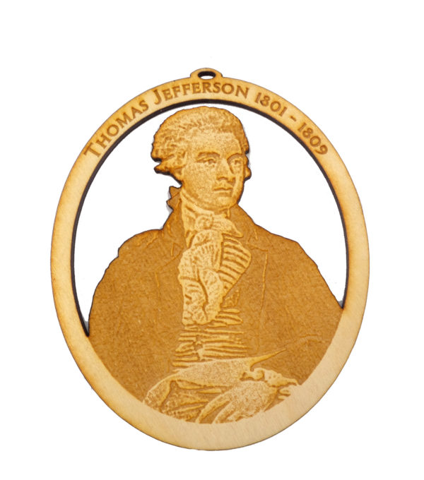 President Thomas Jefferson Ornament