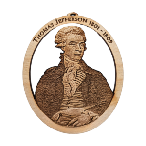 President Thomas Jefferson Ornament
