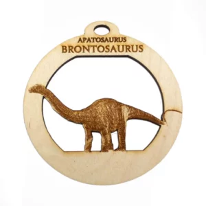 Brontosaurus Ornament | Dinosaur Christmas Ornament